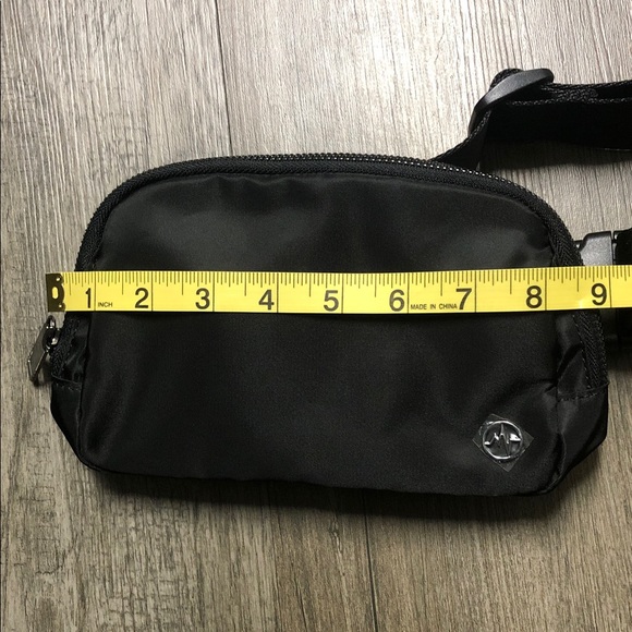 Black Nylon Men's Crossbody Bag - Picture 12 of 12